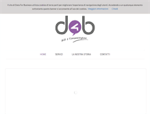 Tablet Screenshot of d4b.it